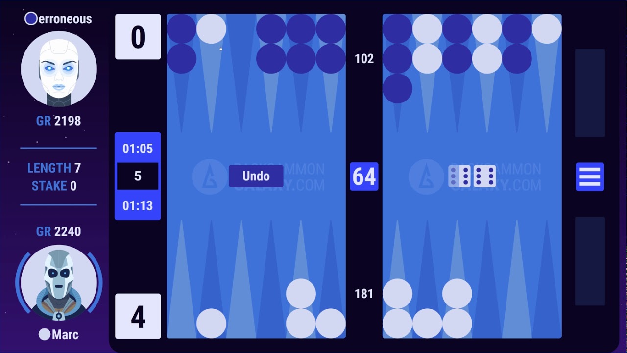 Backgammon Galaxy Review - The Evolution Continues - Backgammon Rules