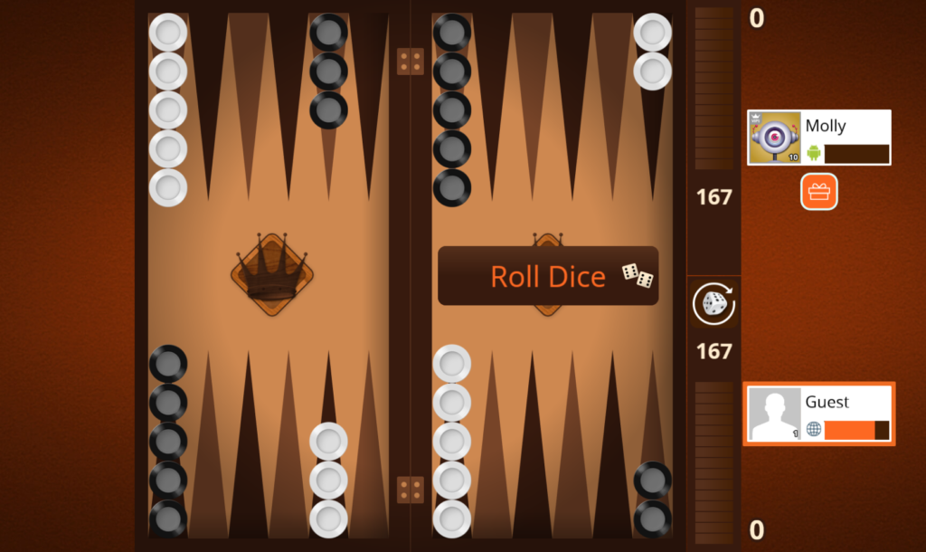Backgammon Playok.com 